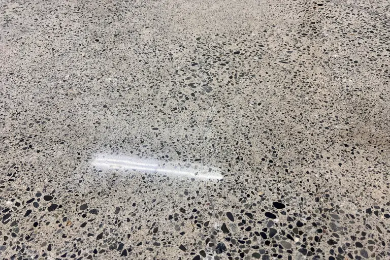 Industrial polished concrete